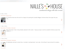 Tablet Screenshot of nalleshouse.com